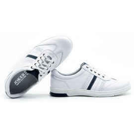 Joker Zapato casual piel hombre 521/2 blanco 1 Joker Zapato casual piel hombre 521/2 blanco 1