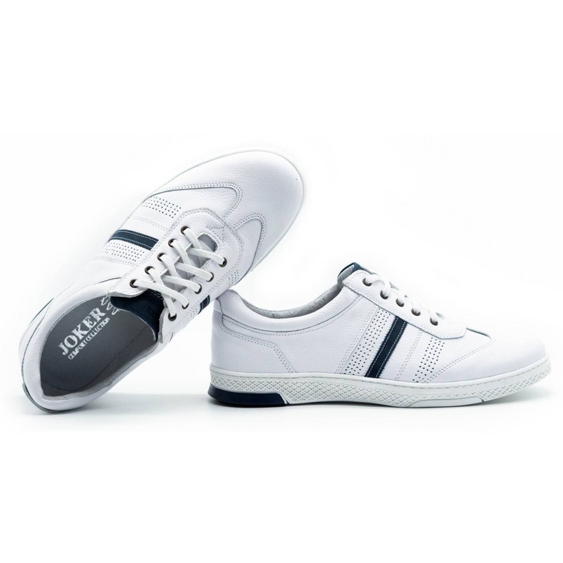 Joker Zapato casual piel hombre 521/2 blanco 1 Joker Zapato casual piel hombre 521/2 blanco 1