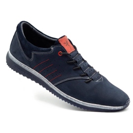 Olivier Zapato casual hombre 7070 azul marino 3