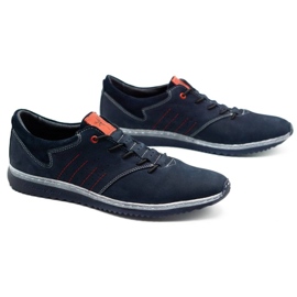 Olivier Zapato casual hombre 7070 azul marino 4
