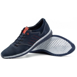 Olivier Zapato casual hombre 7070 azul marino 5