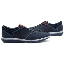Olivier Zapato casual hombre 7070 azul marino 7