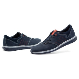 Olivier Zapato casual hombre 7070 azul marino 8