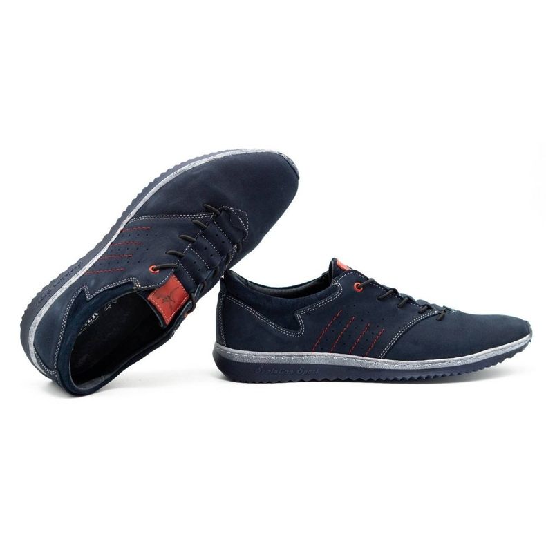 Olivier Zapato casual hombre 7070 azul marino 1