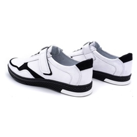 Polbut Zapato casual hombre piel 2102 blanco 7