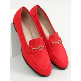 Mocasines de mujer rojos GQ01 Rojo 1