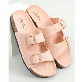 Pantuflas corcho rosa MS10005 Nude 1