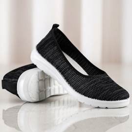SHELOVET Zapatillas sin cordones negro 2