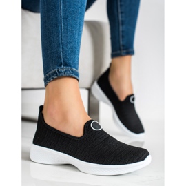 SHELOVET Calzado deportivo sin cordones negro 1