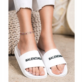 Seastar Pantuflas Blancas Clásicas blanco 1