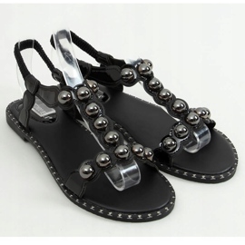 Sandalias de mujer negras M6P111-1 Black negro 1 Sandalias de mujer negras M6P111-1 Black negro 1