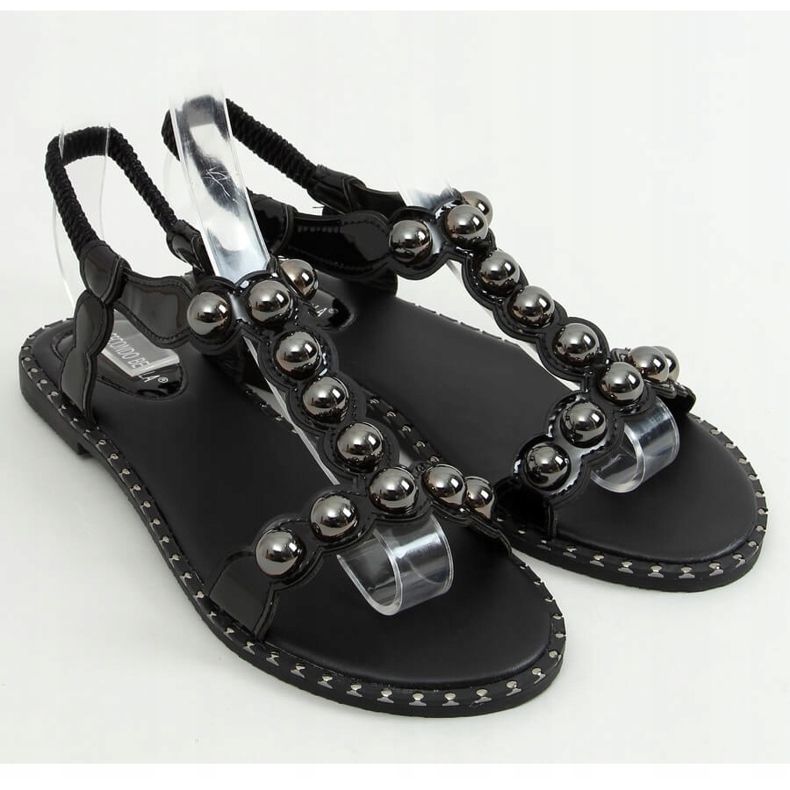 Sandalias de mujer negras M6P111-1 Black negro 1 Sandalias de mujer negras M6P111-1 Black negro 1