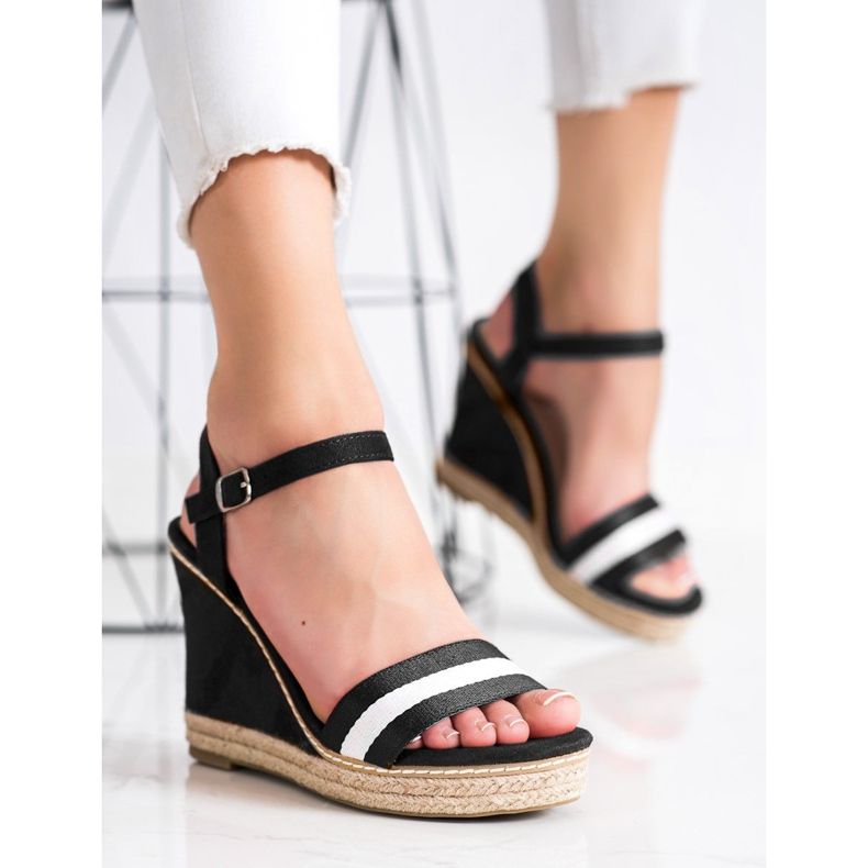 Kayla Sandalias de tacón negro 1 Kayla Sandalias de tacón negro 1