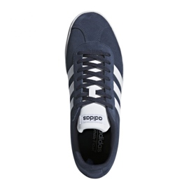 Zapatillas Adidas Vl Court 2.0 M DA9854 blanco azul marino 5