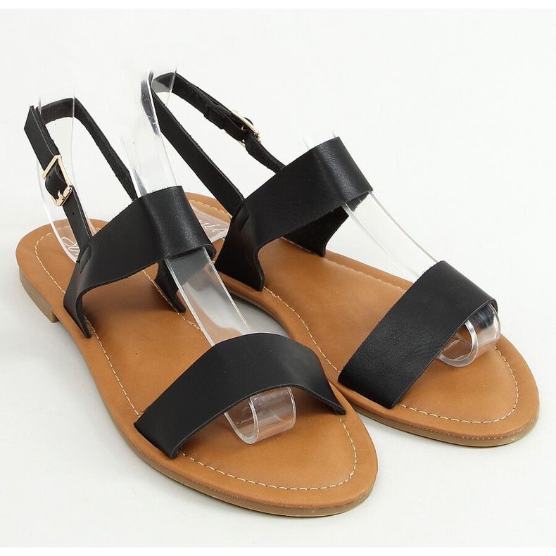 Sandalias de mujer negras FF-505 Black negro 1