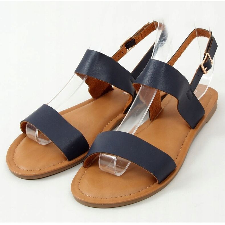 Sandalias azul marino para mujer FF-505 Azul 1