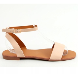 Sandalias con cadena beige HY23-11 Nude 2
