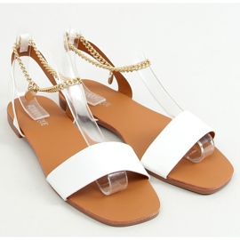 Sandalias con cadena blanco HY23-11 Blanco 1