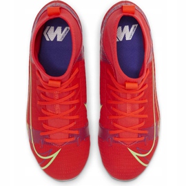 Calzado de fútbol Nike Mercurial Superfly 8 Academy Mg Jr CV1127 600 rojo 3
