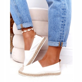 Alpargatas Con Suela Trenzada Big Star HH274493 Blanco beige 4