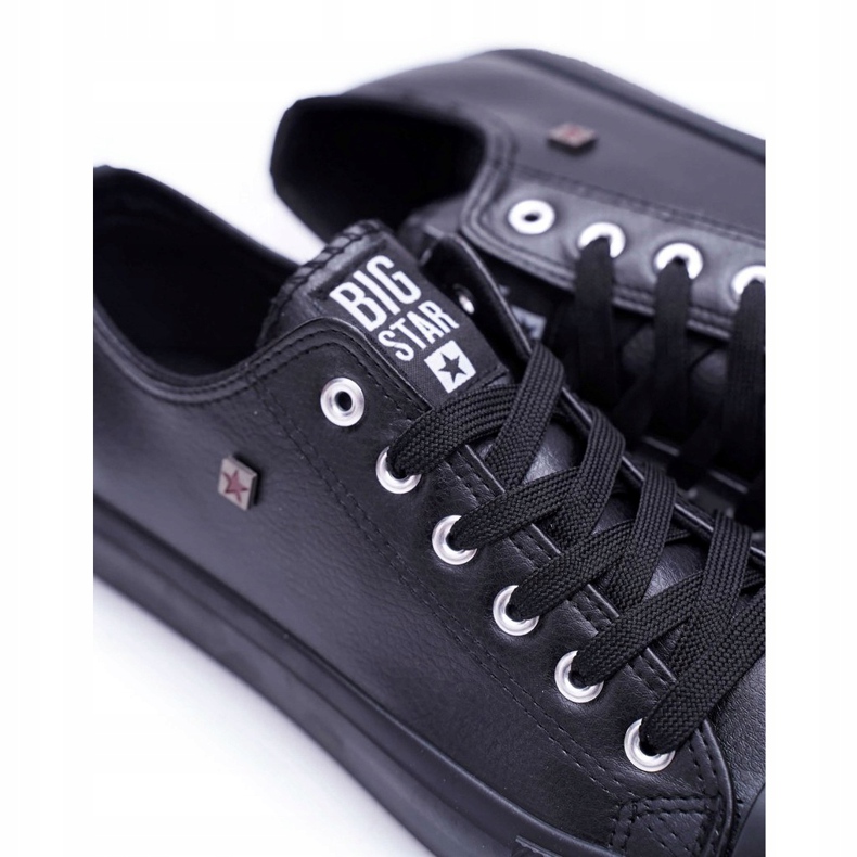 Zapatillas de Hombre Low Big Star Black V174345 negro 4 Zapatillas de Hombre Low Big Star Black V174345 negro 4
