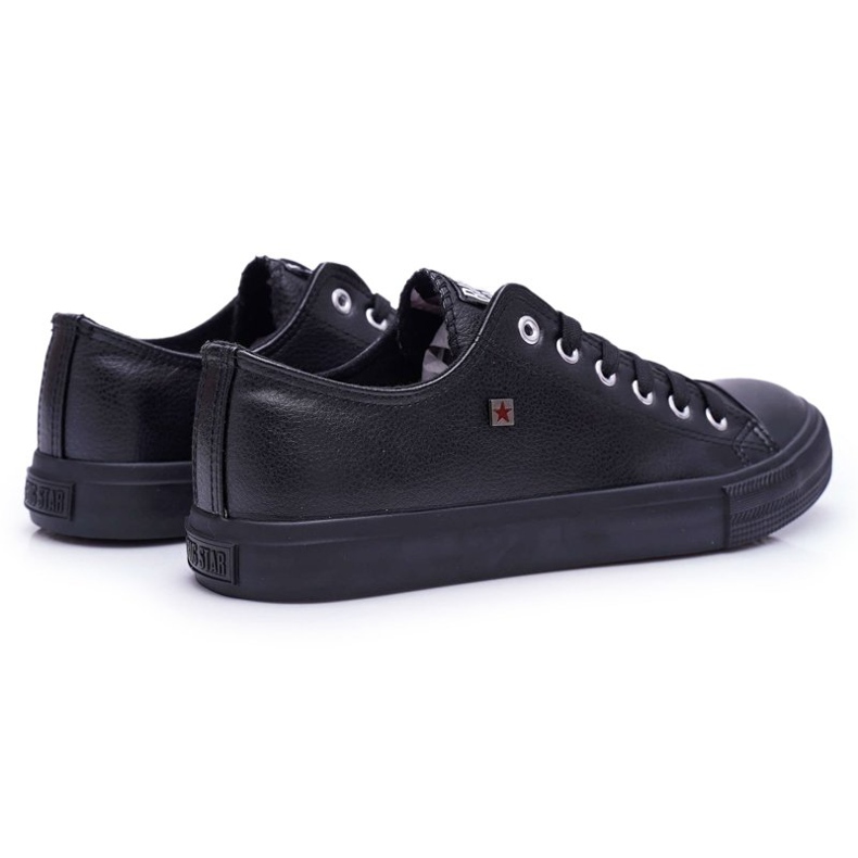 Zapatillas de Hombre Low Big Star Black V174345 negro 1 Zapatillas de Hombre Low Big Star Black V174345 negro 1