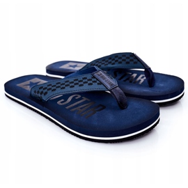 Chanclas de hombre Big Star HH174812 Azul marino 3