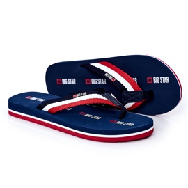 Chanclas Hombre Big Star HH174827 Azul marino 4