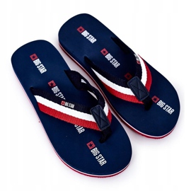 Chanclas Hombre Big Star HH174827 Azul marino 2