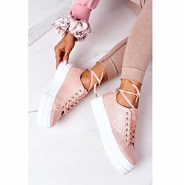Zapatillas de mujer en la plataforma rosa Big City Life rosado 8