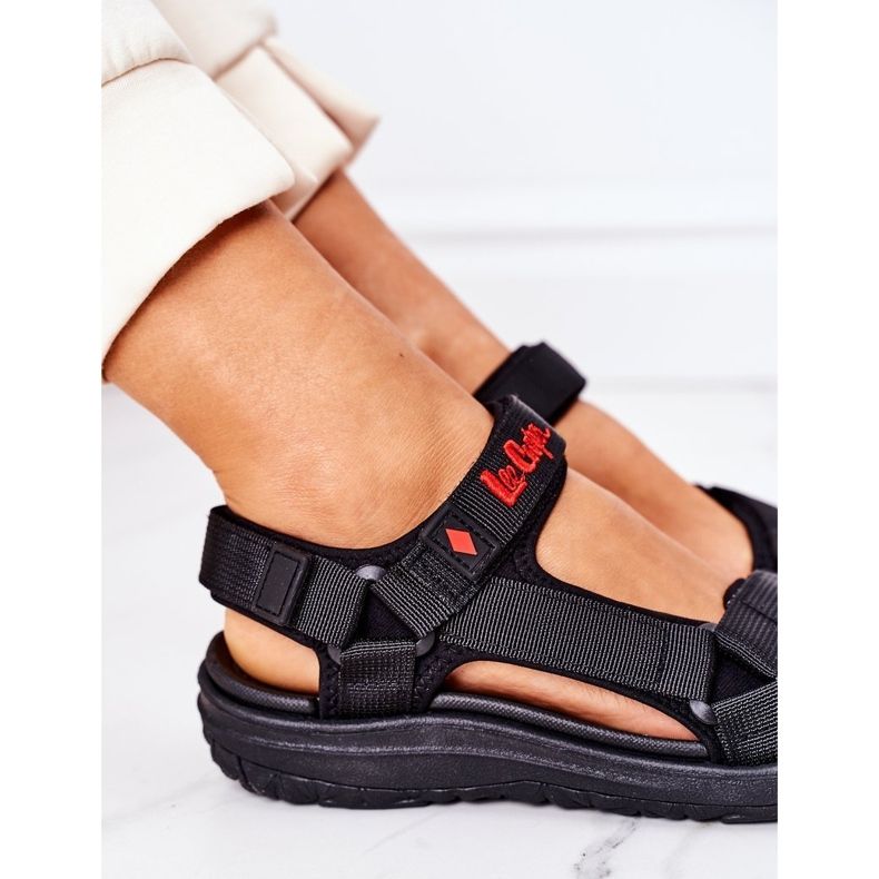 Sandalias deportivas de mujer Lee Cooper LCW-21-34-0211L Black negro 1