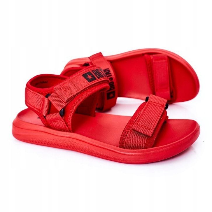 Sandalias Sport Hombre Big Star HH174844 Rojo 1