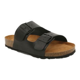 Biox Pantuflas negras Medical IZZI Alex negro 2