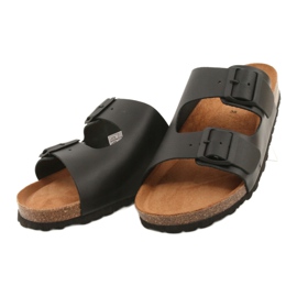 Biox Pantuflas negras Medical IZZI Alex negro 3 Biox Pantuflas negras Medical IZZI Alex negro 3