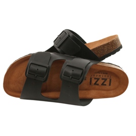 Biox Pantuflas negras Medical IZZI Alex negro 5 Biox Pantuflas negras Medical IZZI Alex negro 5