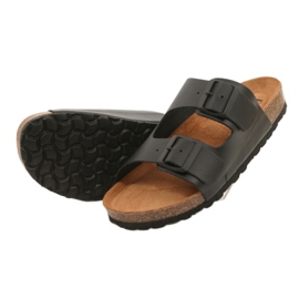 Biox Pantuflas negras Medical IZZI Alex negro 4