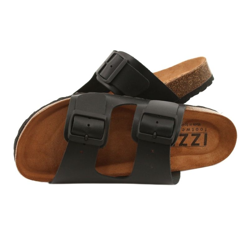 Biox Pantuflas negras Medical IZZI Alex negro 6 Biox Pantuflas negras Medical IZZI Alex negro 6