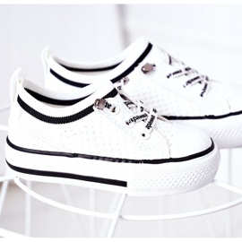 Apawwa Zapatos deportivos blancos Kids Club para niños 5