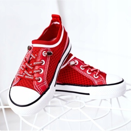 Apawwa Zapatillas infantiles rojas Kids Club rojo 2