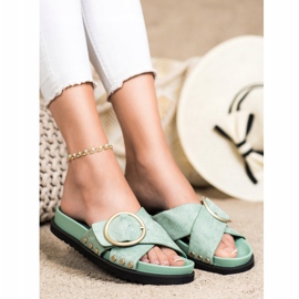 Renda Zapatillas Casual verde 3
