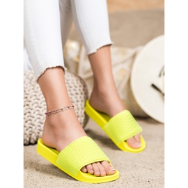 Kayla Pantuflas Amarillas Clásicas amarillo 3