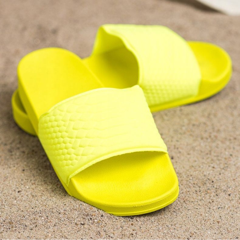 Kayla Pantuflas Amarillas Clásicas amarillo 1