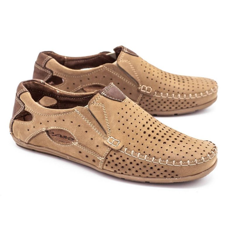 Olivier Mocasines para hombres 901 para beige beige de verano 3