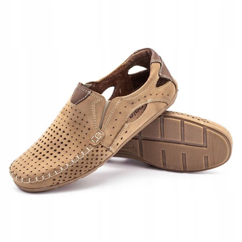 Olivier Mocasines para hombres 901 para beige beige de verano 4