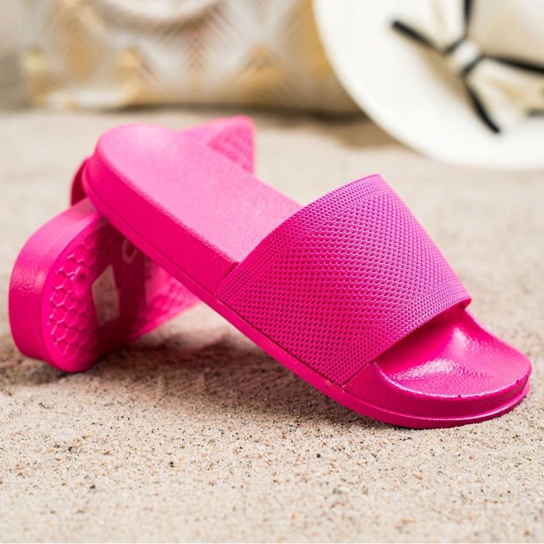 SHELOVET Pantuflas rosas 1