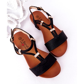 S.Barski Sandalias para niños S. Bararski Comfort Black negro 2