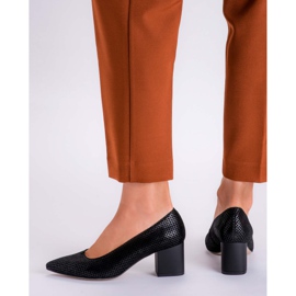 Marco Shoes Salón de mujer Marco 1038P con plantilla suave negro 5