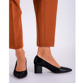 Marco Shoes Salón de mujer Marco 1038P con plantilla suave negro 6