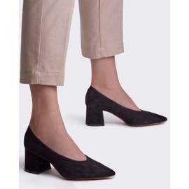 Marco Shoes Zapatos de salón de mujer elegantes negros 2