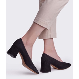 Marco Shoes Zapatos de salón de mujer elegantes negros 3